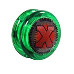 Yomega Power Brain XP yoyo - professional yoyo with a Smart Switch which enables Players to Choose Between auto-Return and Manual Styles of Play. + Extra 2 Strings & 3 Month Warranty (green)