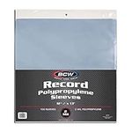 BCW 1-RSLV 33 RPM Record Sleeves (100 Count)