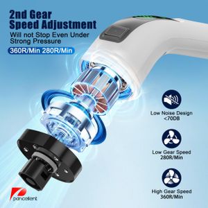 Pancellent Electric Spin Scrubber – Cordless Power Cleaning Brush