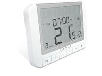 Salus RT520 Wired Programmable Room Thermostat - OpenTherm & Load Compensation, Boiler Plus Compliant (ErP Class V), 5/2 or 7 Day Scheduling, Volt Free & 230V
