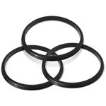 Silicone Rubber Seal Replacement Gaskets for Yeti 20 oz Tumbler Lids, 3 Pack Gaskets Compatible with Yeti 10oz Lowball & 20oz Tumbler