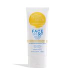 Bondi Sands Fragrance Free Face Sunscreen Lotion SPF 50+ | Gentle Formula Moisturises + Provides Broad-Spectrum Protection, Enriched with Aloe Vera and Vitamin E, Cruelty Free | 75 mL/2.53 Oz