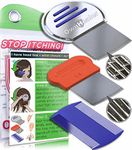 [Pack of 3] Head Lice Comb - for Fast Nit and Lice Removal - Best Results from OwnHealer.