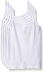 Hanes girls Toddler Camisole Cami Shirt, White, 3 Months US