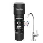 Waterdrop 10UB-UF 0.01 μm Ultra Filtration Under Sink Water Filter System for Baçtёria Reduction, 30,000 Liters with Dedicated Faucet, Reduce PFAS, PFOA/PFOS, Reduces Lead, Chlorine, Bad Taste