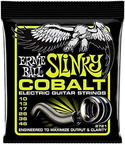 Ernie Ball Regular Slinky Cobalt Electric Guitar Strings - 10-46 Gauge