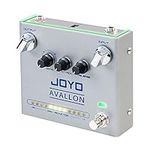 JOYO Compressor Effect Pedal with Precise Compression Knobs Adjusting Independent for Electric Guitar Bass - True Bypass (AVALLON R-19)