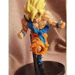 Fusked Premium Dragon Ball Super Saiyan God Series Goku Fighting Toys Action Figure Rare Antique Merchandise Statue for Car Dashboard, Decoration