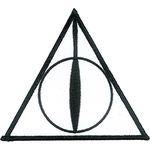 Ata-Boy Harry Potter Deathly Hallows Insignia 3" Full Color Iron-On Patch