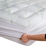 Bamboo Mattress Topper Full Cooling