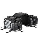 ROCKBROS Motorcycle Pannier Bag Luggage Saddle Bag Waterproof Motorcycling Rear Seat Carrier Motorbike Travel Bag Accessories 2 Packs (31l*2) Large Capacity 62L