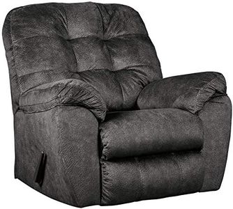 Ashley Furniture Signature Design - Accrington Contemporary Rocker Recliner Chair - Manual Reclining - Granite