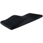 AZ GOGO SPA Lash Massage Bed Topper, High Density Foam Curvy Bed Cushion with Ergonomic Design, Excellent Topper for Beauty Salon -Black (23 inch)