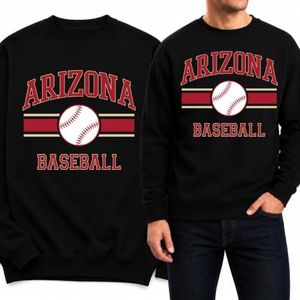 Wild Bobby City of Arizona Baseball Fantasy Fan Sports Unisex Crewneck Sweatshirt, Black, 3X-Large