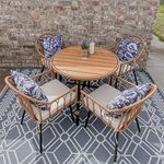 YITAHOME 5 Pieces Outdoor Patio Din