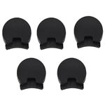 Clarinet Thumb Pads, Durable Comfort Thumb Rest Protector Pads for Oboe Clarinet Instruments(5pcs)(black 10mm) Clarinet Thumb Rest Cushion