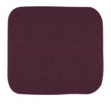 Americare 1 Pack Absorbent Washable Waterproof Seat Protector Pads 21" x 22"- Burgundy