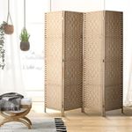 OIKITURE 4 Panels Room Divider,Fold