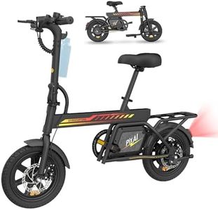 Gyrocopters PixAI 14" Electric Bike for Adults & Teens | Upto 70km PAS Range | Upto 32km/hr Speed | Free Smart Anti-Theft GPS Tracker, Dual Rider E-Bike | UL 2849 Safety Certified