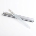 G.Liane Glass Manicure File in Case Shape and Smooth Nail File Tool Nail Care Kit for Beautiful Fingernails