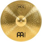 Meinl Cymbals HCS Ride Cymbal 20 inch (Video) for Drum Set (50,80cm) Traditional Finish Brass, Made in Germany (HCS20R)