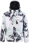 YEEFINE Men's Snowboard Jacket Wate