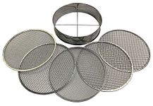 Selections Stainless Steel Garden Potting Bonsai Compost Soil Sieve with 5 Filters