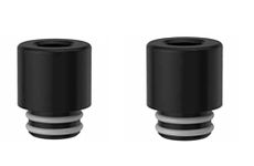 2 Pack of Replacement Drip Tips/Mouthpieces (Black, RDL) 510 Drip Tips for The Innokin Zenith 2 / II Vape Tank - Nicotine Free