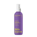 ATTITUDE Rinse-free Hair Detangler Spray for Kids, EWG Verified, Plant- and Mineral-Based Ingredients, Vegan and Cruelty-free, Vanilla and Pear, 240 ml