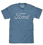 Tee Luv Men's Ford Script Car Logo 