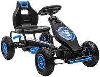 HOMCOM Pedal Go Kart for Kids, Raci