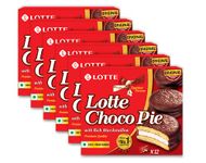 Lotte Choco Pie 336Gm 12Pcs, (Pack Of 6) - Chocolate