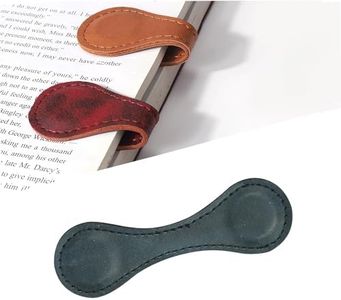 Magnetic Bookmarks，Magnetic Leather Bookmark， Magnetic Bookmarks for Women，Gifts for Women, Book Lovers, Family, Friends, Kids, Readers