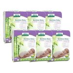 Aleva Naturals Hypoallergenic Bamboo Baby Diapers for Newborn, Ultra Soft, Sensitive Skin Friendly, Biodegradable, Disposable - Size Newborn to 1 (4-9 lbs / 2-4kg) Economy Pack- 192 Count