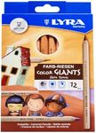 Lyra Colour Giants Skin Tones Pencil Set (12 Pieces)