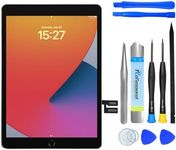 NB+ Screen Replacement For iPad 7th 8th 10.2" (A2197 A2198 A2200 A2270 A2428 A2429 A2430) Generation Touch Screen Digitizer 2019/2020 Pre-Installed Adhesive (Not LCD display)