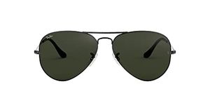 Ray-Ban Unisex UV Protected Green Lens Pilot Sunglasses - 0RB3025W087958