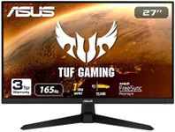 ASUS TUF Gaming 27” 1080P Gaming Monitor (VG277Q1A) - Full HD, 165Hz (Supports 144Hz), 1ms, Extreme Low Motion Blur, FreeSync Premium, Shadow Boost, Eye Care, HDMI, DisplayPort, Tilt Adjustable
