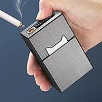 Cigarette Case with Lighter - 2 in 