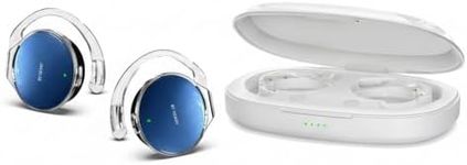 Open Ear Headphones Wireless, 52Hrs Playtime, with Hook Bluetooth Headset