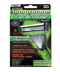 Original & Official As Seen On Tv Micro Touch Toughblade Pro: Lighted Power Razor Canadian Edition