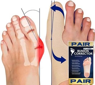 Bunion Bootie - Bunion Corrector for Women Big Toe - Ultra Thin Bunion Corrector - Comfortable Bunion Shoe Insert - Compression Bunion Sock Ideal For Active Women and Athletes - X-Small (PAIR)