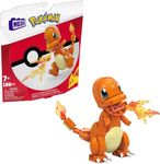 MEGA Pokémon Building Toys Set, Build & Show Charmander with 180 Pieces, 4 Inches Tall, for Kids