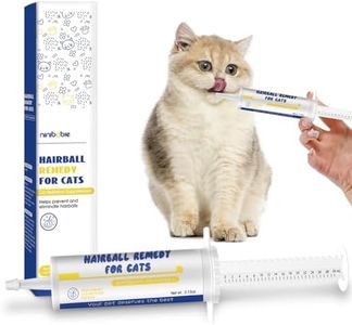 Ninibabie Hairball Treatment for Cats,Easy to Give Syringe Format Cat Hairball Remedy Gel-Digestive Aid and Hairball Relief Beef-Flavored 2.12oz (1 pcs)