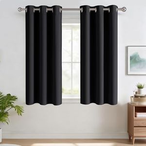 RYB HOME Blackout Curtains for RV Camper Kitchen 45 Inches Length