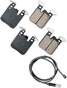 Akebono Brakes - Brake Pad Set - Superior initial effectiveness with no required break-in period, 1 Year limit warranty (EUR1656), grey