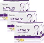 SanaExpert Natalis for Pregnancy and Breastfeeding, Premium prenatal multivitamin Supplement, folic Acid, Vitamins, and DHA, 90 Capsules (3)