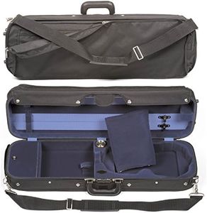 Bobelock Hill Style Lite 6002 4/4 Violin Case with Blue Velvet Interior