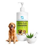 Pil Neem Plus Herbal Pet Shampoo 200 ml | Puppy Safe Shampoo | Anti-Fungal, Antibacterial, Antiseptic & pH Balanced Pet Shampoo for Dogs | Coat Cleansing and Conditioning Shampoo for Dogs