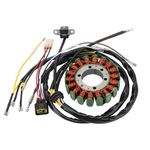 WOOSTAR 18 Coil Magneto Stator Replacement for Polaris Sportsman 400 500 4x4 6x6 HO Scrambler 500 2x4 4x4 Ranger 400 Hawkeye 400 ATP 500 ATV UTV 2004-2014 Engine